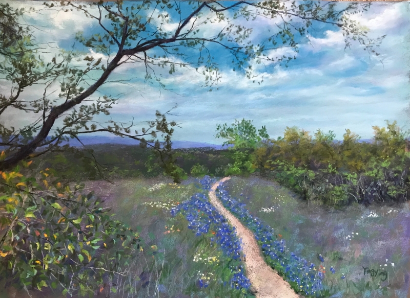 Senna Hills Trail by artist yingying Chen